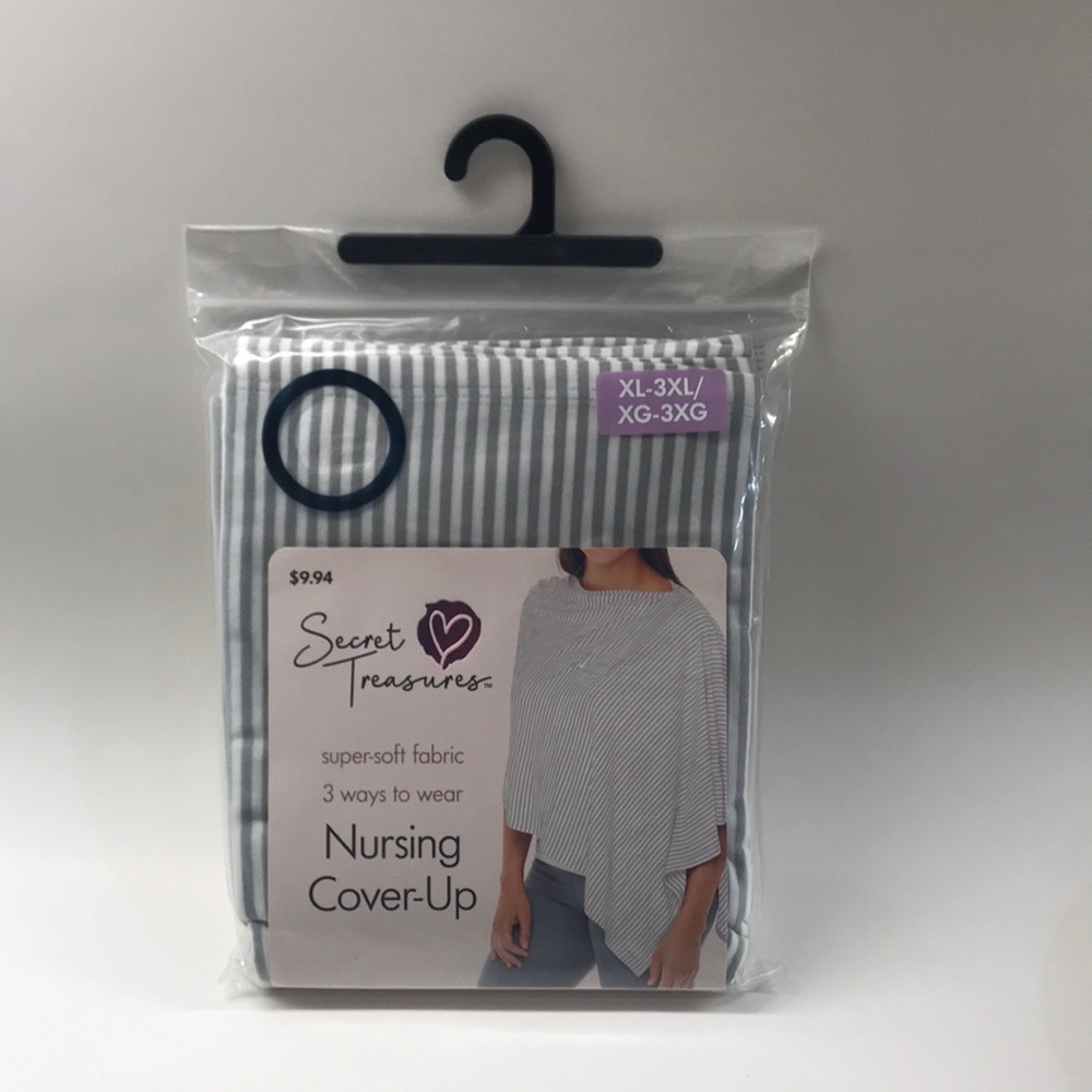Secret Treasures Maternity Nursing Breastfeeding Cover-Up Wrap Size XL-3XL